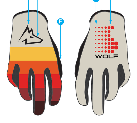 VHS Gloves - Wolf